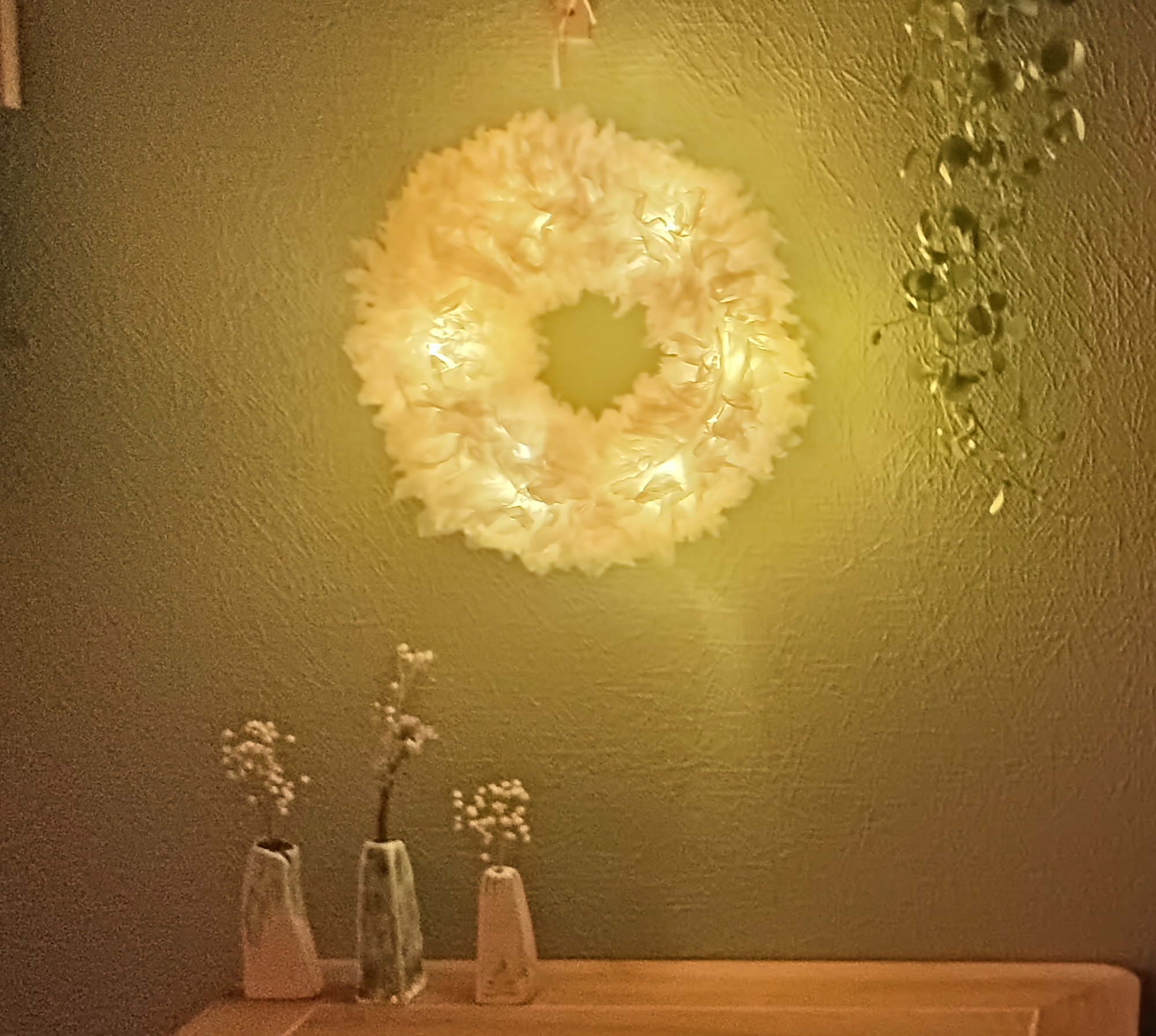 La fille de l'R fleur en papier déco lumineuse boutique de créateur